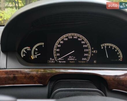 Черный Мерседес С Класс, объемом двигателя 5.46 л и пробегом 322 тыс. км за 15000 $, фото 10 на Automoto.ua