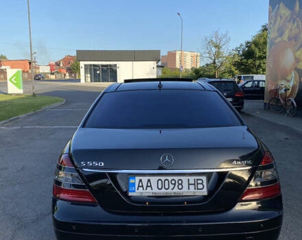 Чорний Мерседес С Клас, об'ємом двигуна 5.46 л та пробігом 172 тис. км за 8500 $, фото 5 на Automoto.ua