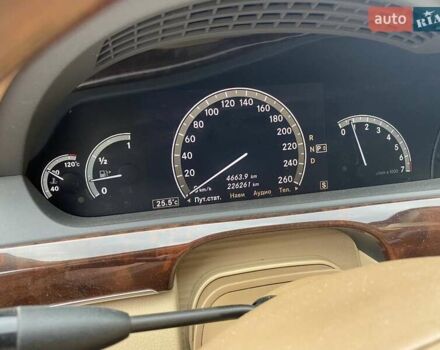 Черный Мерседес С Класс, объемом двигателя 5.5 л и пробегом 226 тыс. км за 12700 $, фото 5 на Automoto.ua