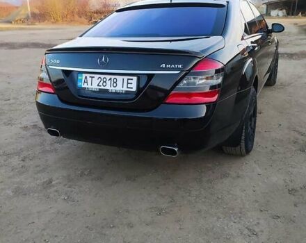 Черный Мерседес С Класс, объемом двигателя 5.5 л и пробегом 205 тыс. км за 12500 $, фото 5 на Automoto.ua
