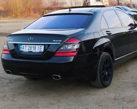 Черный Мерседес С Класс, объемом двигателя 5.5 л и пробегом 205 тыс. км за 12500 $, фото 9 на Automoto.ua