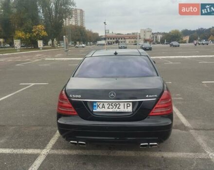 Черный Мерседес С Класс, объемом двигателя 5.5 л и пробегом 416 тыс. км за 9500 $, фото 12 на Automoto.ua