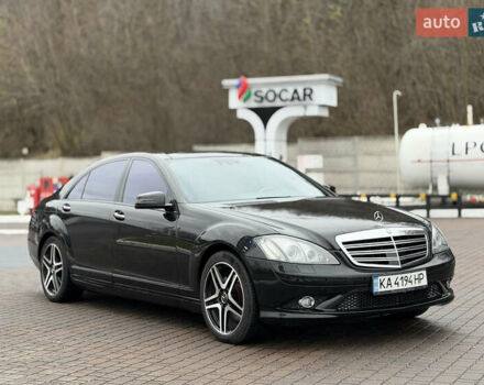 Чорний Мерседес С Клас, об'ємом двигуна 5.46 л та пробігом 160 тис. км за 9990 $, фото 1 на Automoto.ua