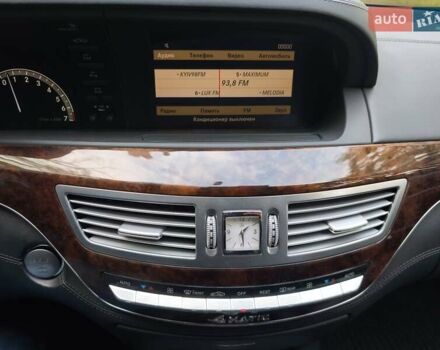 Черный Мерседес С Класс, объемом двигателя 5.46 л и пробегом 322 тыс. км за 15000 $, фото 15 на Automoto.ua