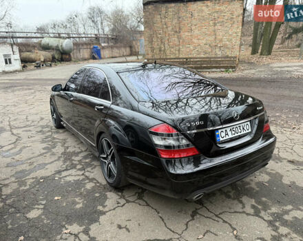 Чорний Мерседес С Клас, об'ємом двигуна 5.46 л та пробігом 560 тис. км за 7650 $, фото 1 на Automoto.ua