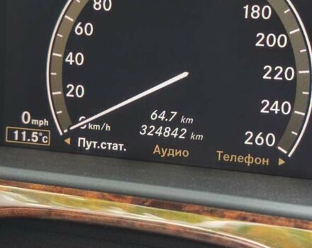 Черный Мерседес С Класс, объемом двигателя 5.46 л и пробегом 322 тыс. км за 15000 $, фото 36 на Automoto.ua