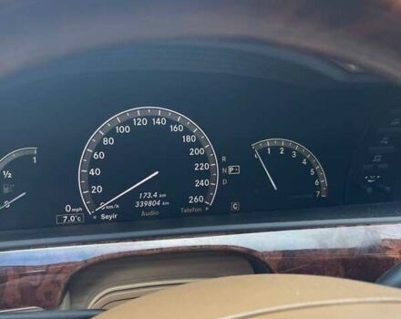 Чорний Мерседес С Клас, об'ємом двигуна 3.5 л та пробігом 340 тис. км за 8450 $, фото 6 на Automoto.ua