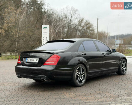Чорний Мерседес С Клас, об'ємом двигуна 5.46 л та пробігом 160 тис. км за 9990 $, фото 13 на Automoto.ua