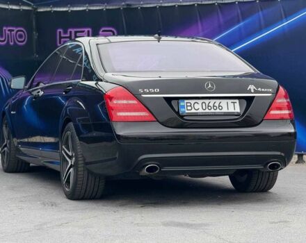 Черный Мерседес С Класс, объемом двигателя 5.5 л и пробегом 265 тыс. км за 10499 $, фото 6 на Automoto.ua