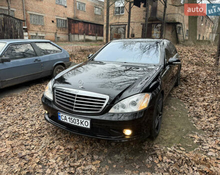 Чорний Мерседес С Клас, об'ємом двигуна 5.46 л та пробігом 560 тис. км за 7650 $, фото 25 на Automoto.ua