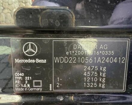 Чорний Мерседес С Клас, об'ємом двигуна 3.5 л та пробігом 243 тис. км за 14000 $, фото 3 на Automoto.ua