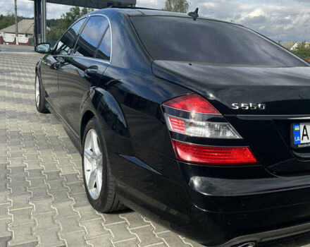 Черный Мерседес С Класс, объемом двигателя 5.5 л и пробегом 165 тыс. км за 15500 $, фото 10 на Automoto.ua