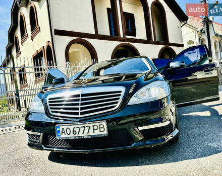 Черный Мерседес С Класс, объемом двигателя 5.5 л и пробегом 210 тыс. км за 12900 $, фото 110 на Automoto.ua