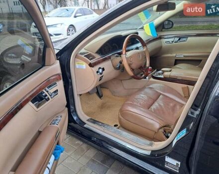 Черный Мерседес С Класс, объемом двигателя 5.5 л и пробегом 341 тыс. км за 8000 $, фото 5 на Automoto.ua