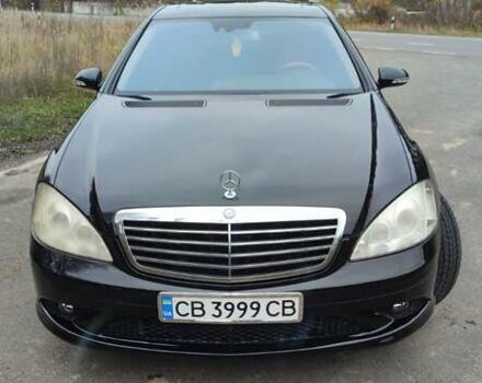 Чорний Мерседес С Клас, об'ємом двигуна 5.5 л та пробігом 198 тис. км за 12000 $, фото 3 на Automoto.ua