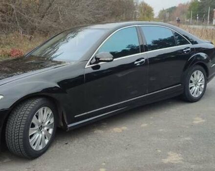 Чорний Мерседес С Клас, об'ємом двигуна 5.5 л та пробігом 198 тис. км за 12000 $, фото 6 на Automoto.ua