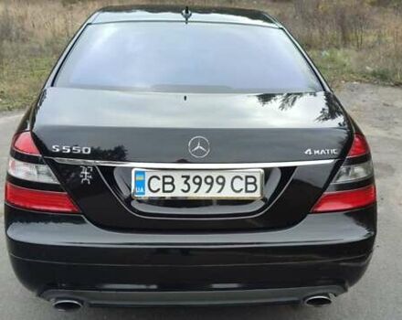 Чорний Мерседес С Клас, об'ємом двигуна 5.5 л та пробігом 198 тис. км за 12000 $, фото 5 на Automoto.ua