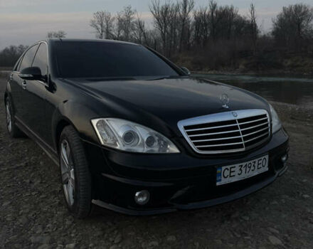 Чорний Мерседес С Клас, об'ємом двигуна 5.46 л та пробігом 240 тис. км за 13500 $, фото 3 на Automoto.ua