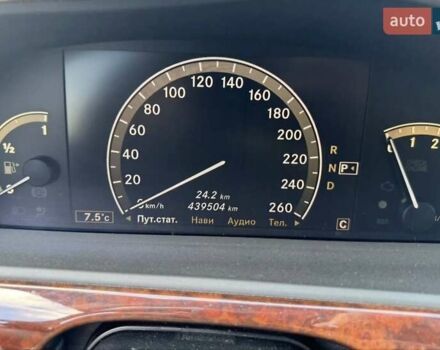 Черный Мерседес С Класс, объемом двигателя 5.46 л и пробегом 440 тыс. км за 10000 $, фото 14 на Automoto.ua