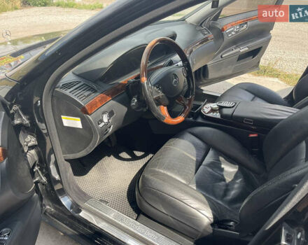 Чорний Мерседес С Клас, об'ємом двигуна 5.5 л та пробігом 260 тис. км за 12999 $, фото 25 на Automoto.ua