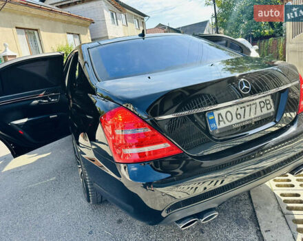 Черный Мерседес С Класс, объемом двигателя 5.5 л и пробегом 210 тыс. км за 12900 $, фото 100 на Automoto.ua