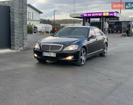 Черный Мерседес С Класс, объемом двигателя 5.5 л и пробегом 341 тыс. км за 8000 $, фото 4 на Automoto.ua