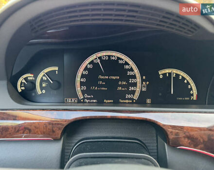 Мерседес С Клас 2008 у Києві на Automoto.ua Чорний Мерседес С Клас, об'ємом двигуна 5.51 л та пробігом 254 тис. км за 11000 $, фото 10 на Automoto.ua