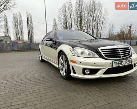 Чорний Мерседес С Клас, об'ємом двигуна 5.46 л та пробігом 245 тис. км за 8500 $, фото 1 на Automoto.ua