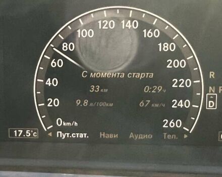 Черный Мерседес С Класс, объемом двигателя 5.5 л и пробегом 320 тыс. км за 14999 $, фото 65 на Automoto.ua