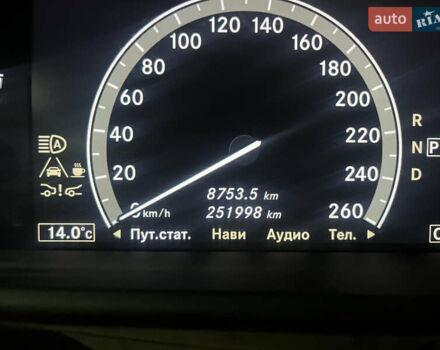 Чорний Мерседес С Клас, об'ємом двигуна 5.46 л та пробігом 252 тис. км за 18000 $, фото 27 на Automoto.ua