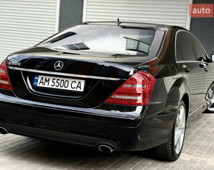 Мерседес С Клас 2009 у Житомирі на Automoto.ua Чорний Мерседес С Клас, об'ємом двигуна 5.46 л та пробігом 211 тис. км за 16555 $, фото 20 на Automoto.ua