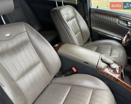 Чорний Мерседес С Клас, об'ємом двигуна 5 л та пробігом 242 тис. км за 12900 $, фото 30 на Automoto.ua