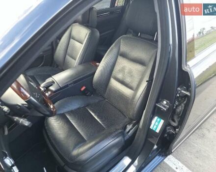 Чорний Мерседес С Клас, об'ємом двигуна 5.5 л та пробігом 212 тис. км за 14900 $, фото 29 на Automoto.ua