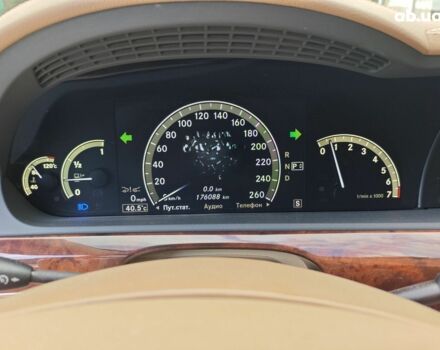 Черный Мерседес С Класс, объемом двигателя 5.5 л и пробегом 176 тыс. км за 15000 $, фото 17 на Automoto.ua