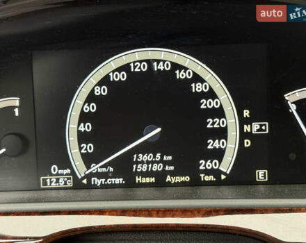 Черный Мерседес С Класс, объемом двигателя 4.66 л и пробегом 158 тыс. км за 12500 $, фото 17 на Automoto.ua