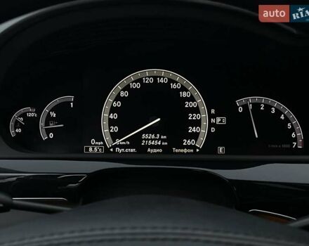Чорний Мерседес С Клас, об'ємом двигуна 4.66 л та пробігом 227 тис. км за 16500 $, фото 28 на Automoto.ua