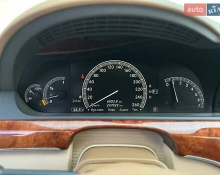 Черный Мерседес С Класс, объемом двигателя 4.66 л и пробегом 240 тыс. км за 13700 $, фото 14 на Automoto.ua