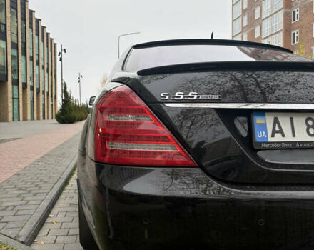 Черный Мерседес С Класс, объемом двигателя 5.5 л и пробегом 150 тыс. км за 17999 $, фото 13 на Automoto.ua