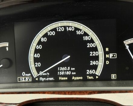 Черный Мерседес С Класс, объемом двигателя 4.7 л и пробегом 158 тыс. км за 12500 $, фото 18 на Automoto.ua