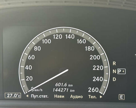 Черный Мерседес С Класс, объемом двигателя 4.7 л и пробегом 142 тыс. км за 22500 $, фото 12 на Automoto.ua