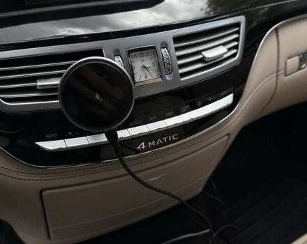 Чорний Мерседес С Клас, об'ємом двигуна 4.7 л та пробігом 212 тис. км за 16200 $, фото 31 на Automoto.ua