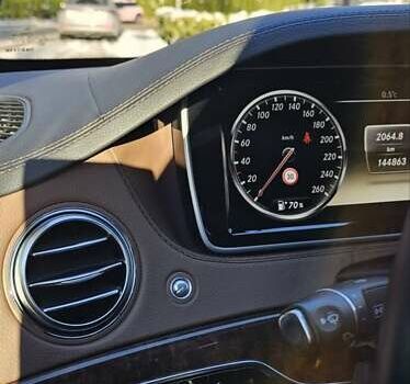 Чорний Мерседес С Клас, об'ємом двигуна 4.66 л та пробігом 145 тис. км за 36000 $, фото 10 на Automoto.ua