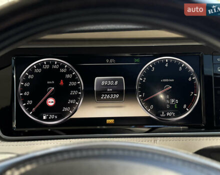 Чорний Мерседес С Клас, об'ємом двигуна 4.66 л та пробігом 226 тис. км за 33999 $, фото 8 на Automoto.ua