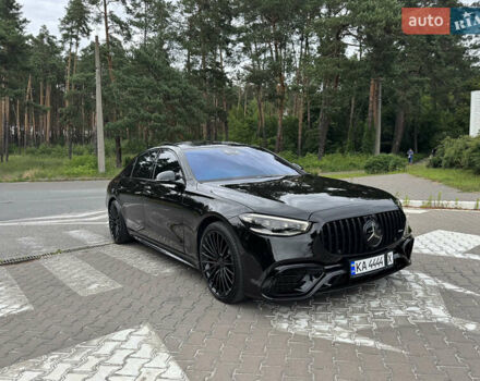 Черный Мерседес С Класс, объемом двигателя 3.98 л и пробегом 95 тыс. км за 135 $, фото 7 на Automoto.ua