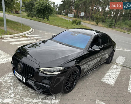 Черный Мерседес С Класс, объемом двигателя 3.98 л и пробегом 95 тыс. км за 135 $, фото 13 на Automoto.ua