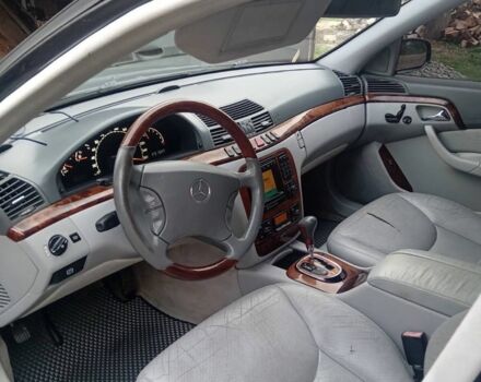 Черный Мерседес С Класс, объемом двигателя 3.2 л и пробегом 321 тыс. км за 4500 $, фото 7 на Automoto.ua