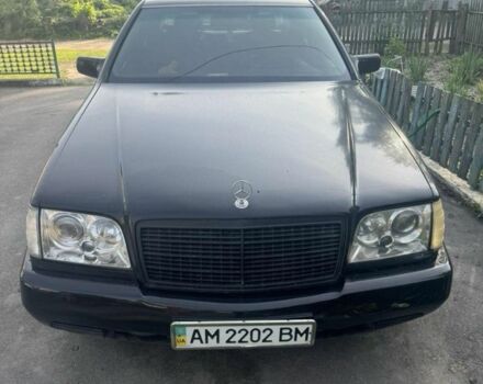 Черный Мерседес С Класс, объемом двигателя 3.5 л и пробегом 450 тыс. км за 3200 $, фото 1 на Automoto.ua