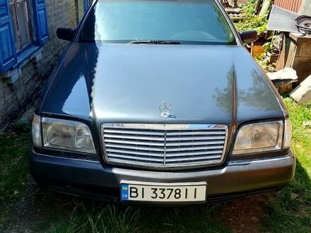 Чорний Мерседес С Клас, об'ємом двигуна 3.4 л та пробігом 395 тис. км за 2800 $, фото 1 на Automoto.ua