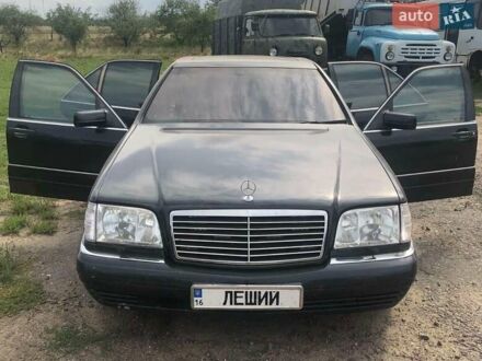 Мерседес С Класс 1996 в Великой Михайловке на Automoto.ua Черный Мерседес С Класс, объемом двигателя 4.2 л и пробегом 300 тыс. км за 4000 $, фото 1 на Automoto.ua