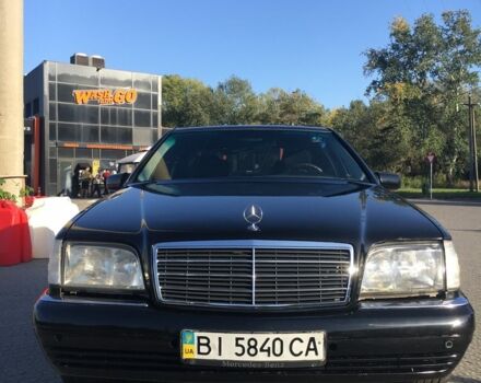 Чорний Мерседес С Клас, об'ємом двигуна 3 л та пробігом 268 тис. км за 13500 $, фото 1 на Automoto.ua